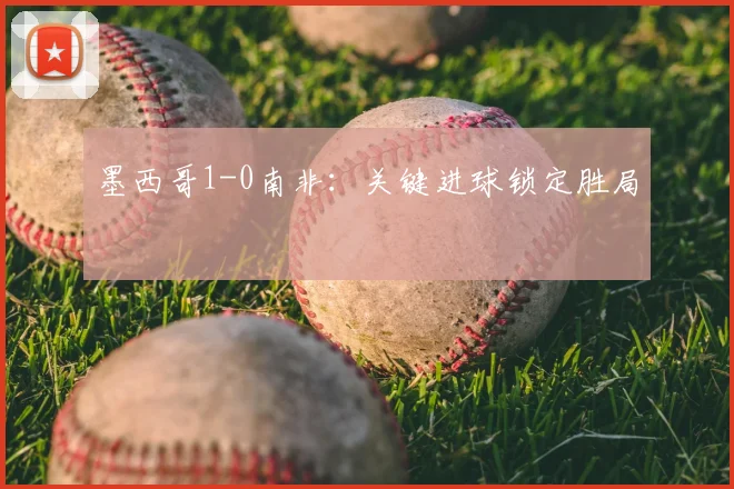 墨西哥1-0南非:关键进球锁定胜局